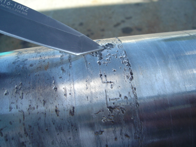 Pitting on Shafts and Hydraulic Cylinders – when to repair or 