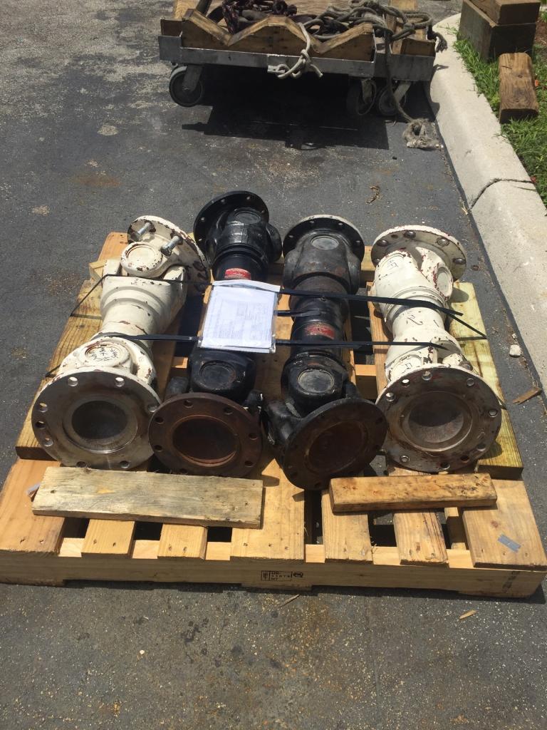 Strut Alignment using Cardan Shafts High Seas Yacht Service